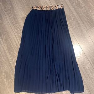 Navy Blue Skirt - Large